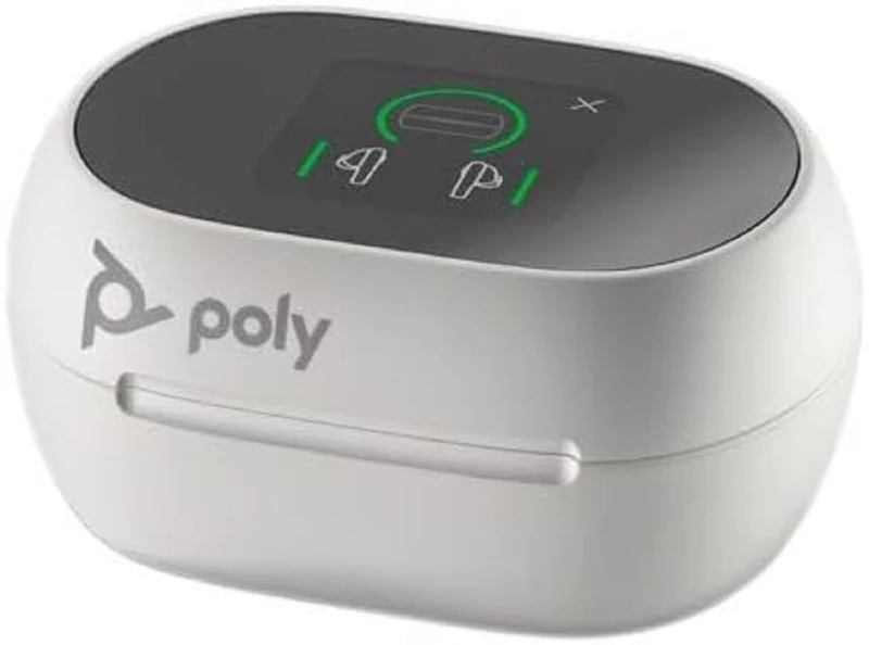 Plantronics Poly Touchscreen Lade Case White Voyager Free 60+ UC (USB-A)