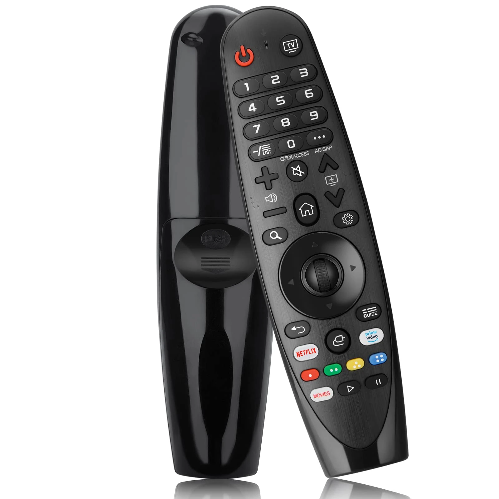 Replacement for LG TV Magic Remote - Universal for MR20 MR19 MR18 Compatible with LG OLED NanoCell HDTV UHD Smart TVs (No Voice)
