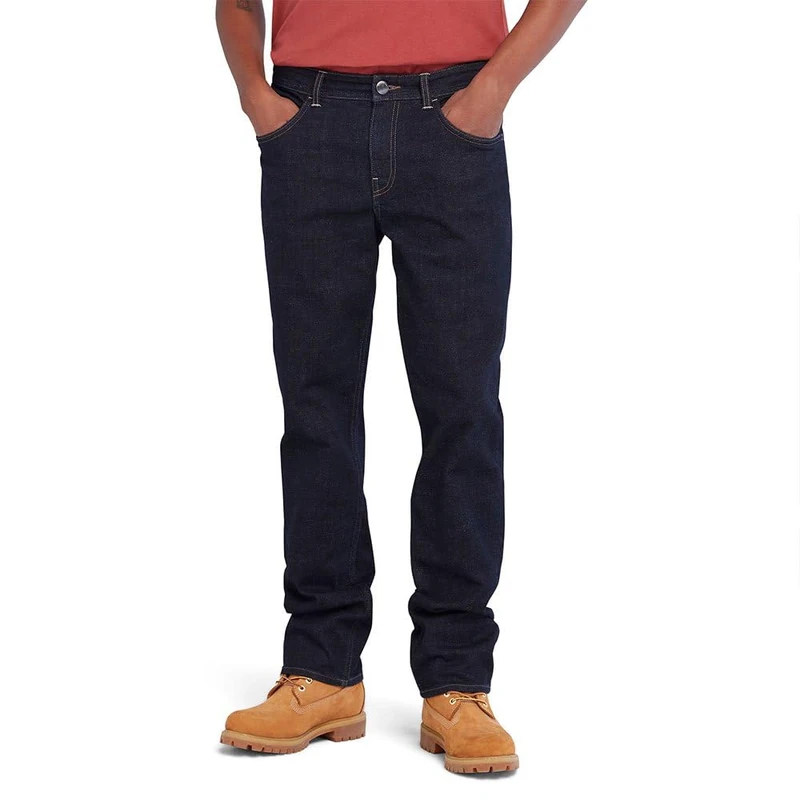 Timberland Men's Core Indigo Denim Pants, Rinse, 33W x 34L