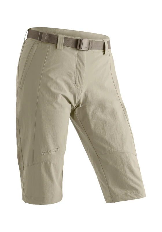 maier sports Lawa, Women's Short Hiking Trousers, Water-Repellent Bermuda Shorts for Trekking and Hiking, PFC-Free, mSTRETCH pro 4 & dryprotec