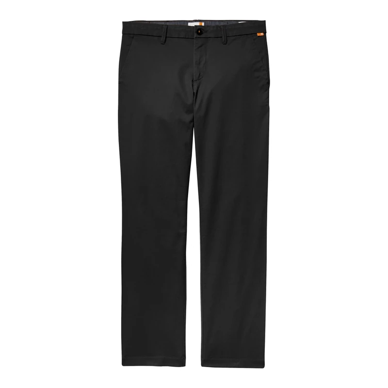 Timberland Men's S-l Strtch Twill Chinese Pants, Black, 32W x 32L
