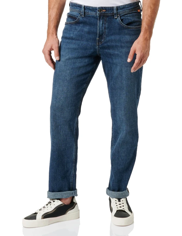 Timberland Men's Core Denim Pants, Mid Indigo, 32W x 32L