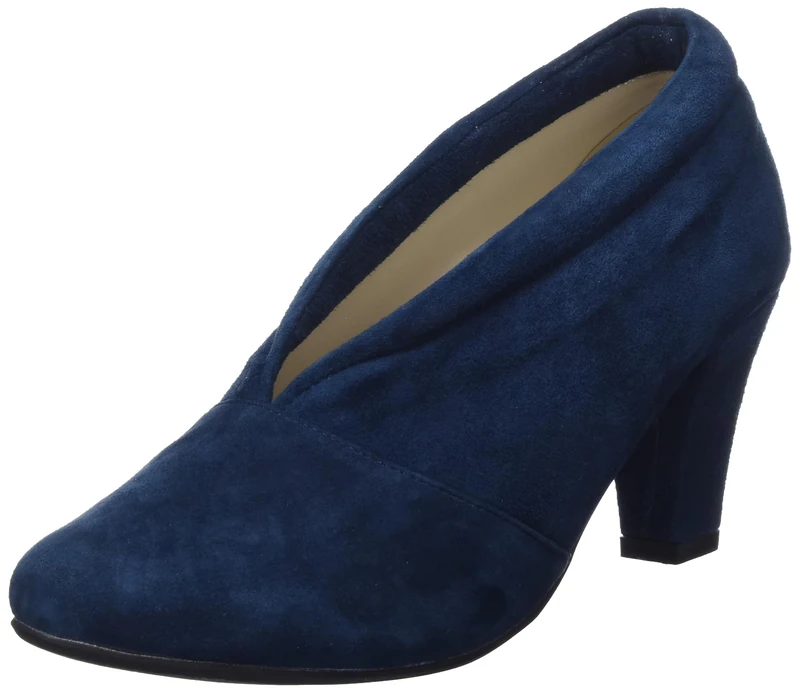 Andrea Conti Women's Court Shoes, D Blue, 7 UK