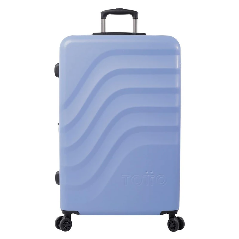 TOTTO - Bazy+ Large Trolley Case in Colour: The Ideal Companion for Your Long Trips., Blue, Trolley cabina, BAZY+ is The revamped and Improved Version of The Classic Bazy