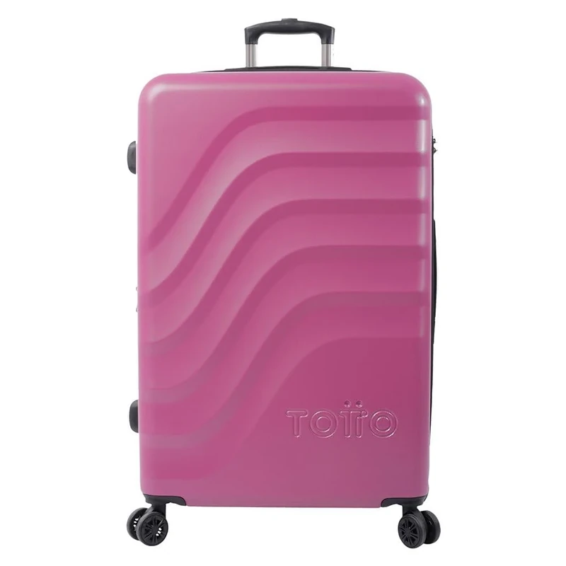 TOTTO - Bazy+ Large Trolley Case in Colour: The Ideal Companion for Your Long Trips., Pink, Trolley cabina, BAZY+ is The revamped and Improved Version of The Classic Bazy
