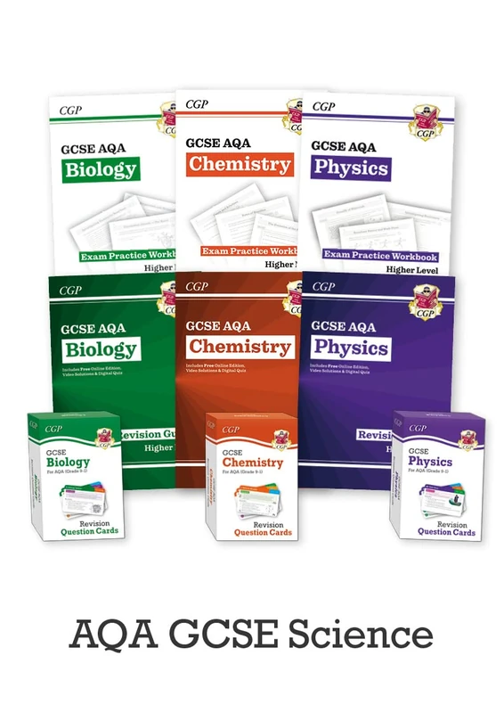 GCSE Complete Separate Science AQA: Revision Bundle - Biology, Chemistry and Physics (for the 2026 and 2027 exams)