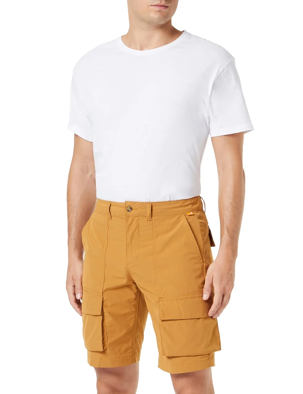 Timberland DWR Men's Cargo Short Color Wheat Boot Size 38, Wheat Boot - Image 1