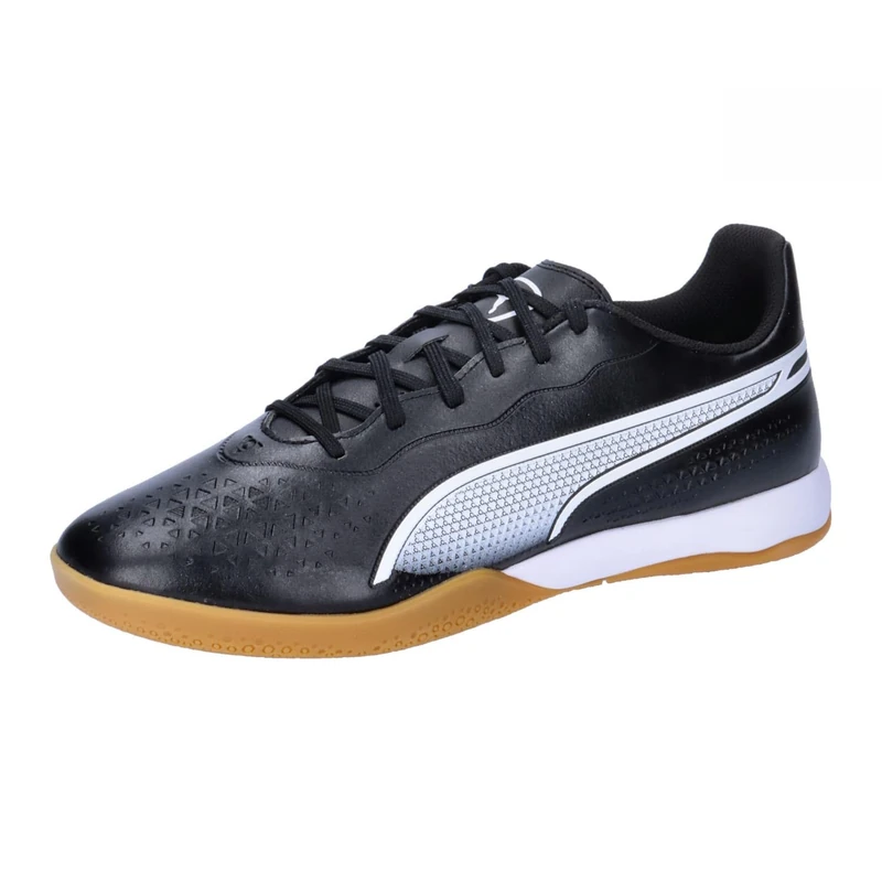 Puma Unisex Adults King Match It Soccer Shoes, Puma Black-Puma White, 10.5 UK