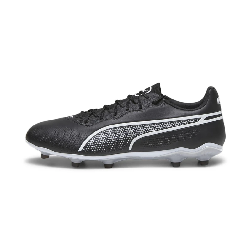 Puma Unisex Adults King Pro Fg/Ag Soccer Shoes, Puma Black-Puma White, 5.5 UK