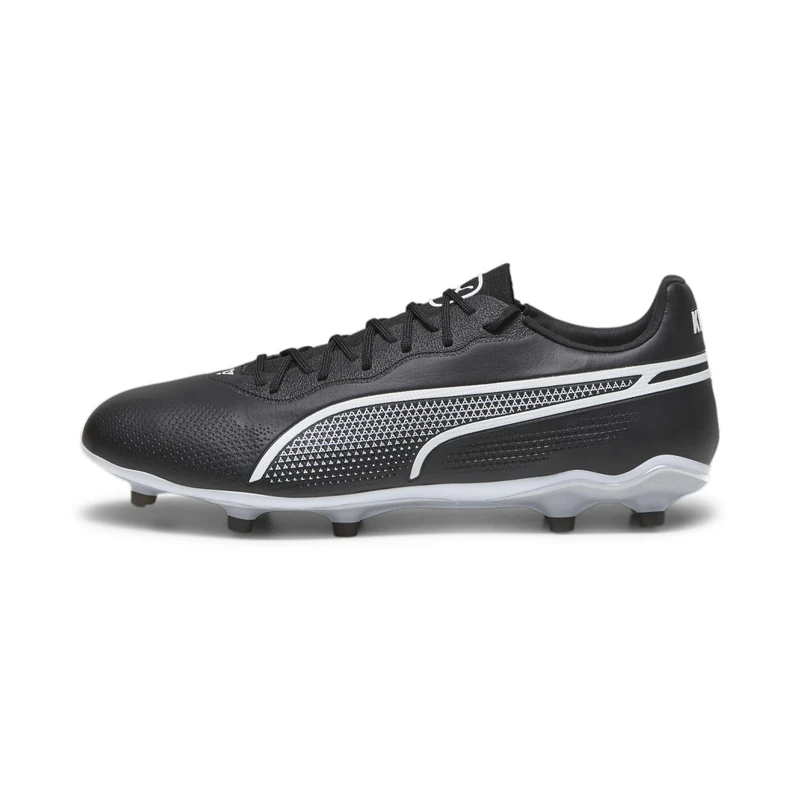 Puma Unisex Adults King Pro Fg/Ag Soccer Shoes, Puma Black-Puma White, 3.5 UK
