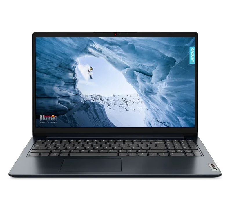 Lenovo IdeaPad 1 15 Inch Full HD Laptop (Intel Celeron N4020, Integrated Intel UHD Graphics 600, 4GB RAM, 128GB SSD, Windows 11 Home in S mode) - Abyss Blue