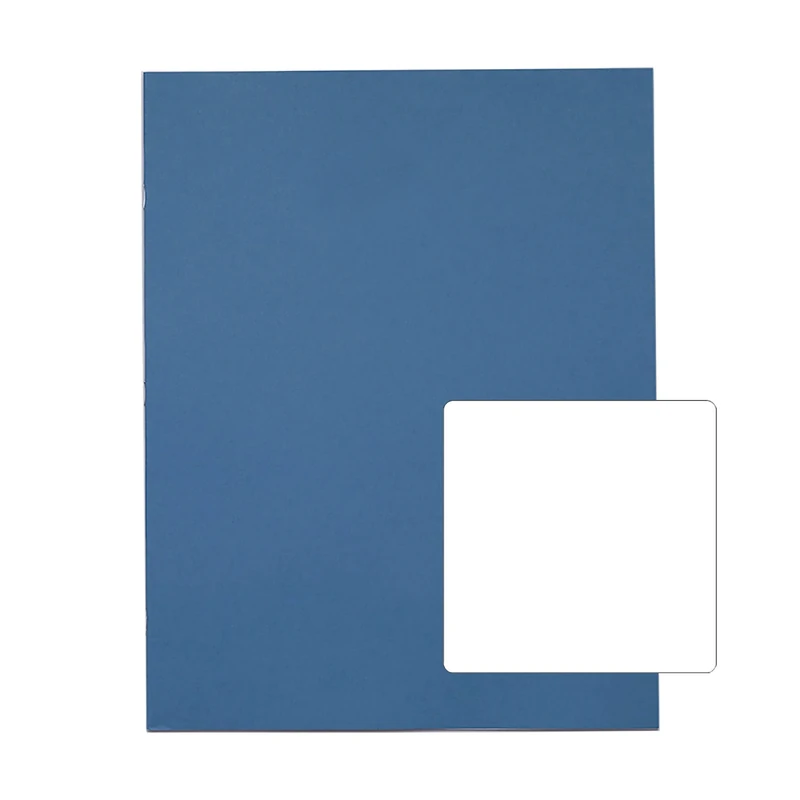 RHINO A3+ Exercise Book 40 Page Light Blue Plain (pack of 30)