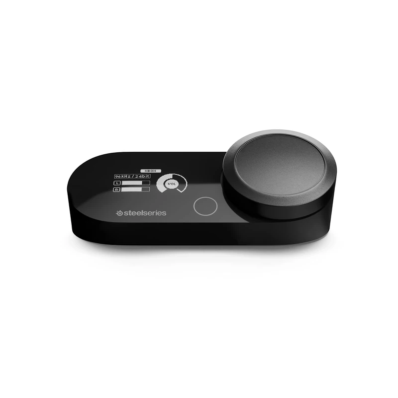 SteelSeries 60263 GameDAC Gen 2 (Xbox) Hi-Res Audio Amplifier - ESS Sabre Quad-DAC - AI Noise Cancellation - 360° Spatial Audio - Hi-Res Certified - PC,Xbox, PS5, PS4, Black - Image 1