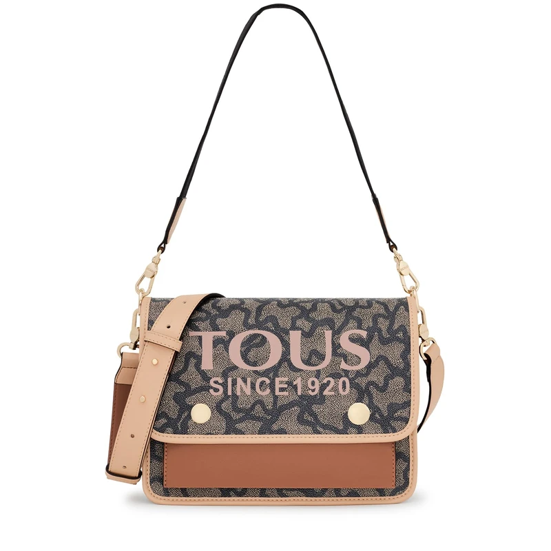 TOUS M. Audree K Icon Multi-Black Shoulder Bag, Women's Bag, Medium