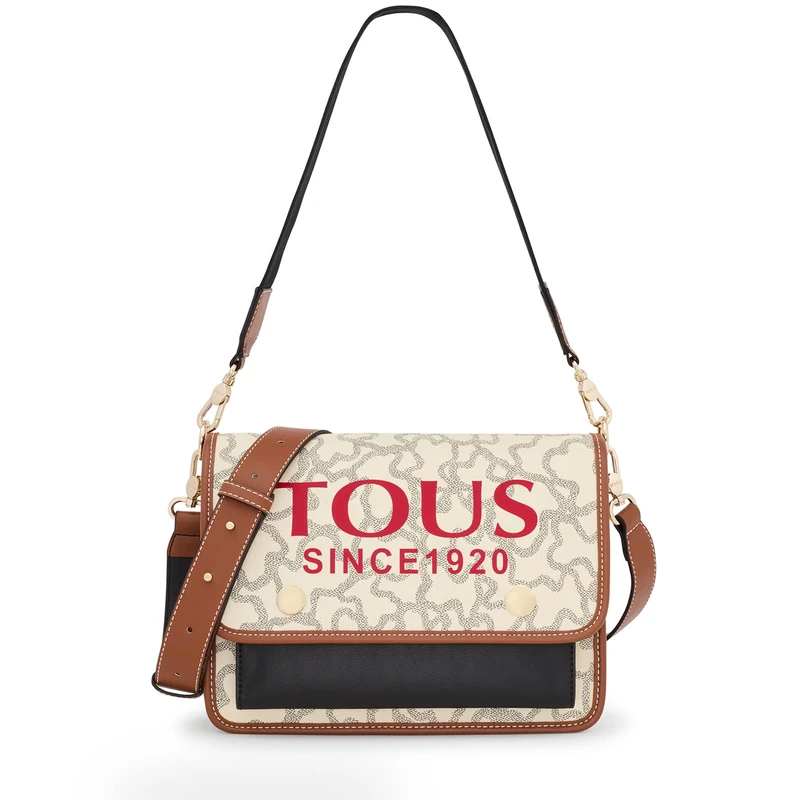 TOUS M. Audree K Icon Multi-Beige Shoulder Bag, Women's Bag, Medium
