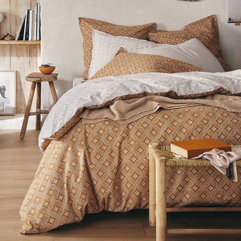 Essix Cotton Duvet Cover, Batik, 200 x 200 cm