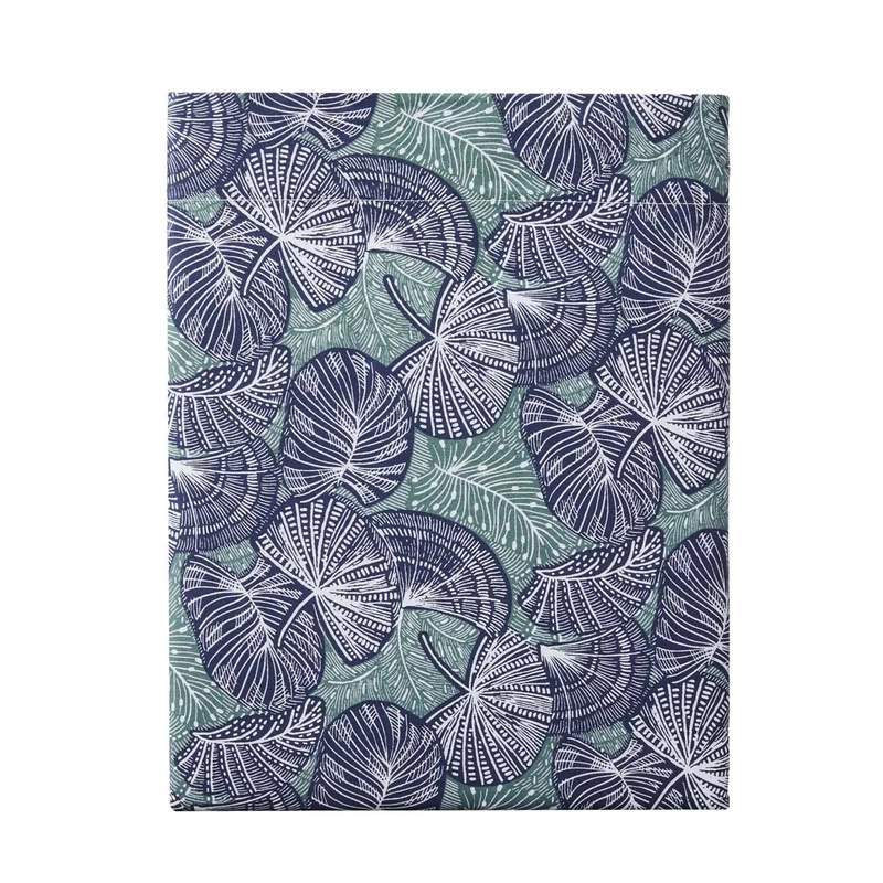 Essix Zephyr Printed Cotton Percale Flat Sheet, 270 x 300 cm - Image 1