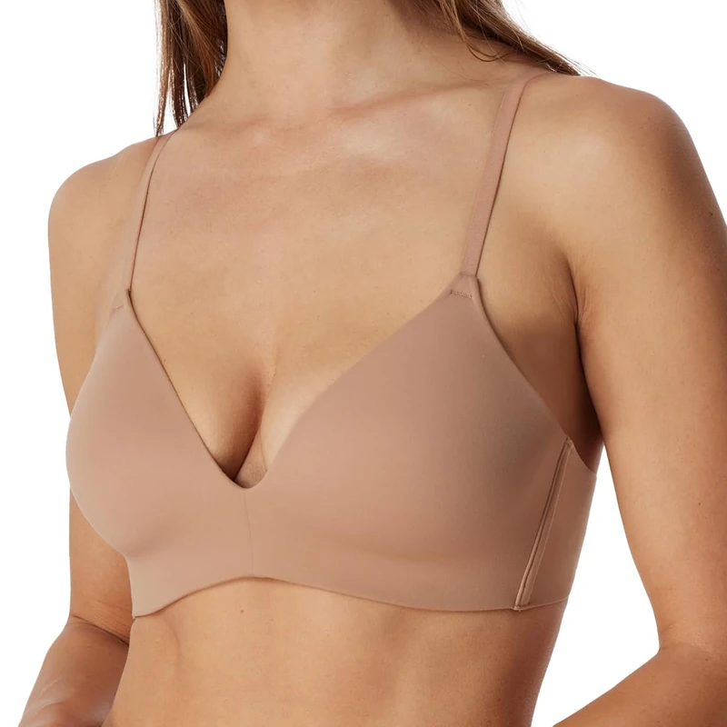 Schiesser BH ohne Bügel gepadded - Invisible Soft T-Shirt Bra,