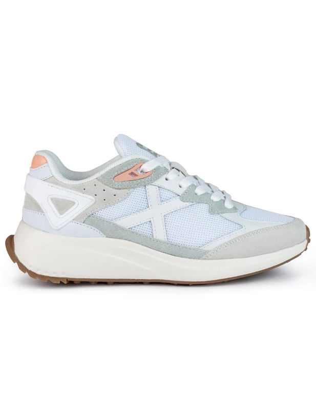 Munich Tip Wmn, Unisex Adult Trainers, White 030, 4 UK