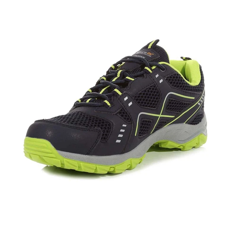 Regatta Mens Vendeavour Lace Up Waterproof Walking Shoes with Hardwearing Threads & TECFOAM Insock - Perfect for Outdoors, Hiking, Climbing & Mountaineering Navy
