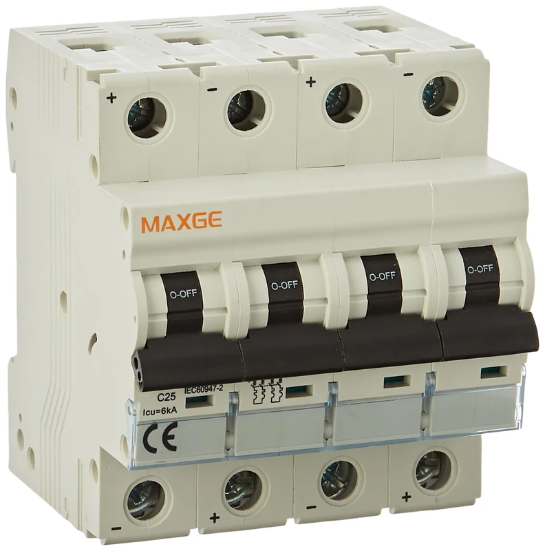 Retelec Cc Switch, Alpha+ 1000Vdc. 4P, 25A, Curve C. 10Ka - Image 1