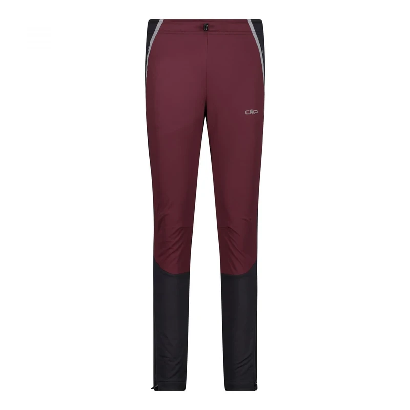 CMP - Woman Long Pant, Burgundy, XS