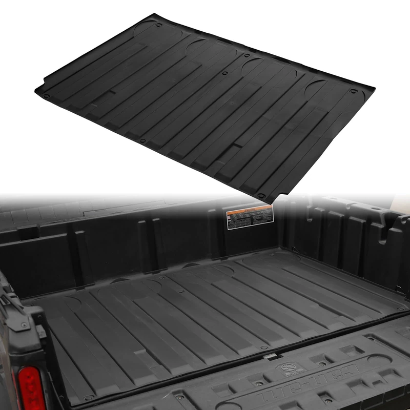 HAKA TOUGH Cargo Bed Liner for Can Am Defender HD 5 / HD 8 / HD 10 / MAX 2016-2023 Accessories Cargo Bed Mat TPE Material Compatible with Defender Bed Mat Rubber