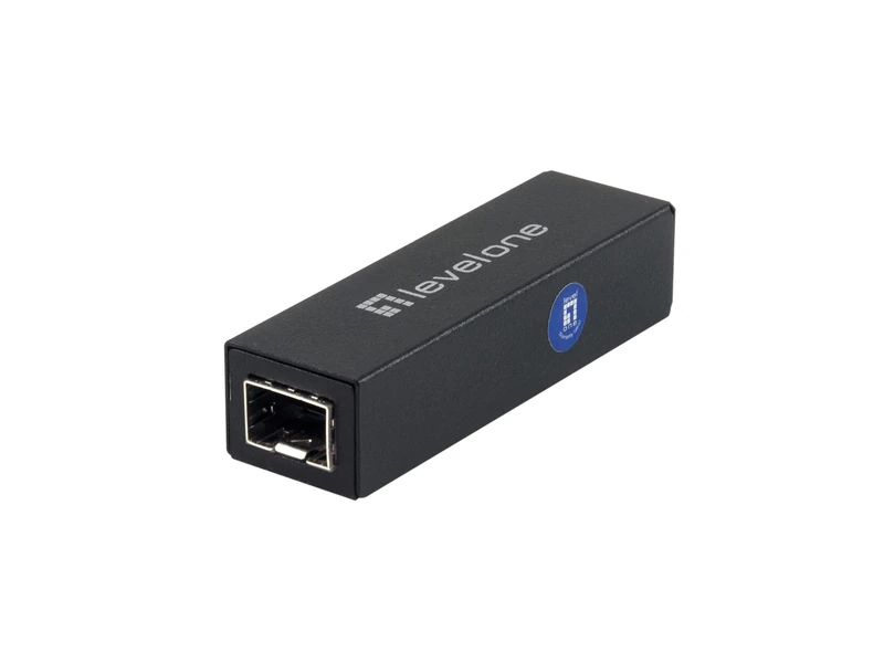 LevelOne GVT-1001 Ultra-Slim RJ45 to SFP Gigabit Media Converter