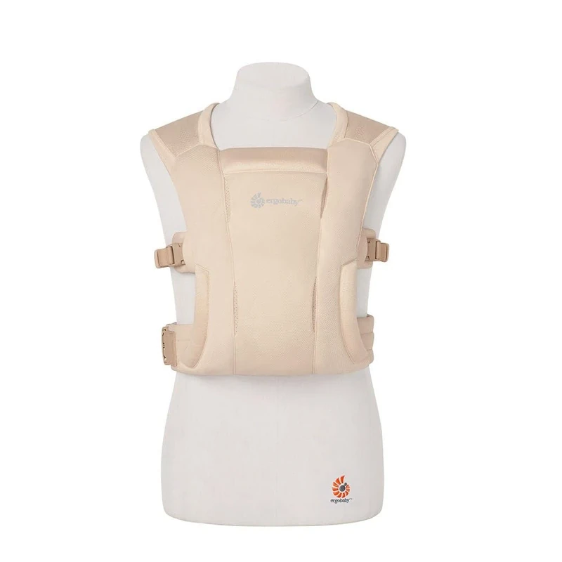 Ergobaby Embrace Soft Air Mesh Baby Carrier for Newborns Starting from Birth, Ergonomic 2-Position Belly Carrier Front Carrier, Cream