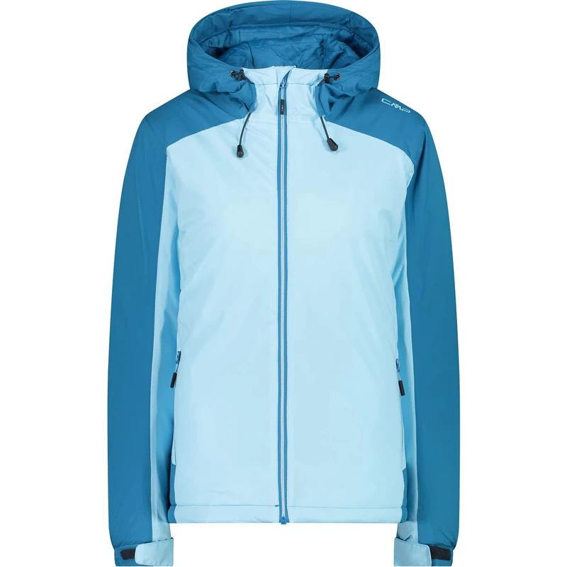 CMP - Woman Jacket Fix Hood, Anise, XXXL