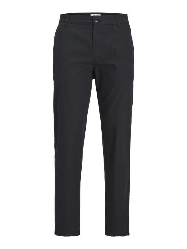 JACK & JONES JPSTACE JJSUMMER Linen Blend Pant SN Chinos, Black