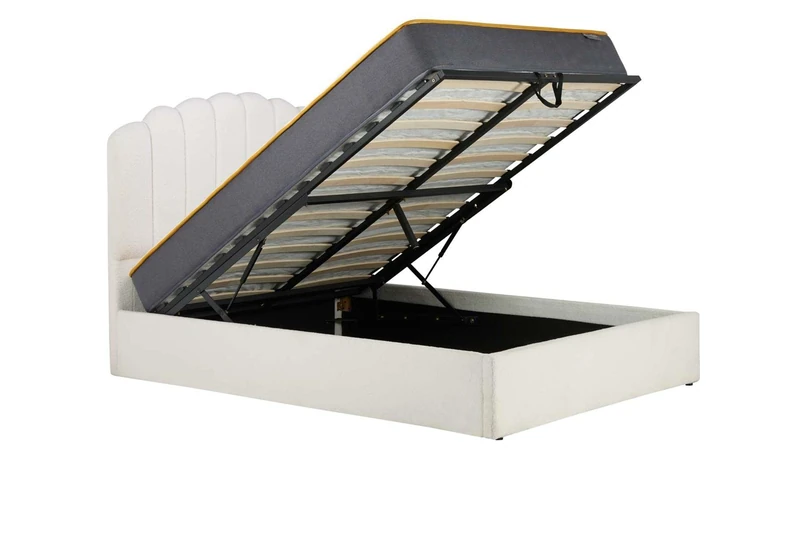 Birlea Furniture Monaco Double Ottoman Bed White