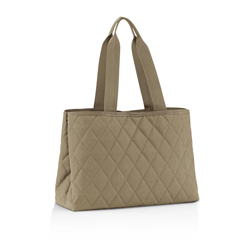 Reisenthel DK5046 CLASSIC SHOPPER L RHOMBUS OLIVE Gym Bag Women's RHOMBUS OLIVE Size Unica
