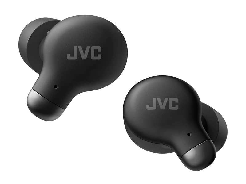 JVC HA-Z250T-B Noise Cancelling Bluetooth Wireless Memory Foam Earbuds, Comfortable Fit, Sound, Low Latency mode, 28-hour of Battery Life, Single Ear Use (Black)