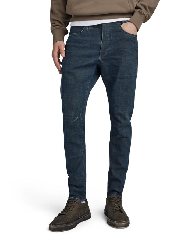 G-Star Men's D-Staq 3D Slim Jeans, Grey (worn in tornado D05385-D440-D353), 26W / 30L