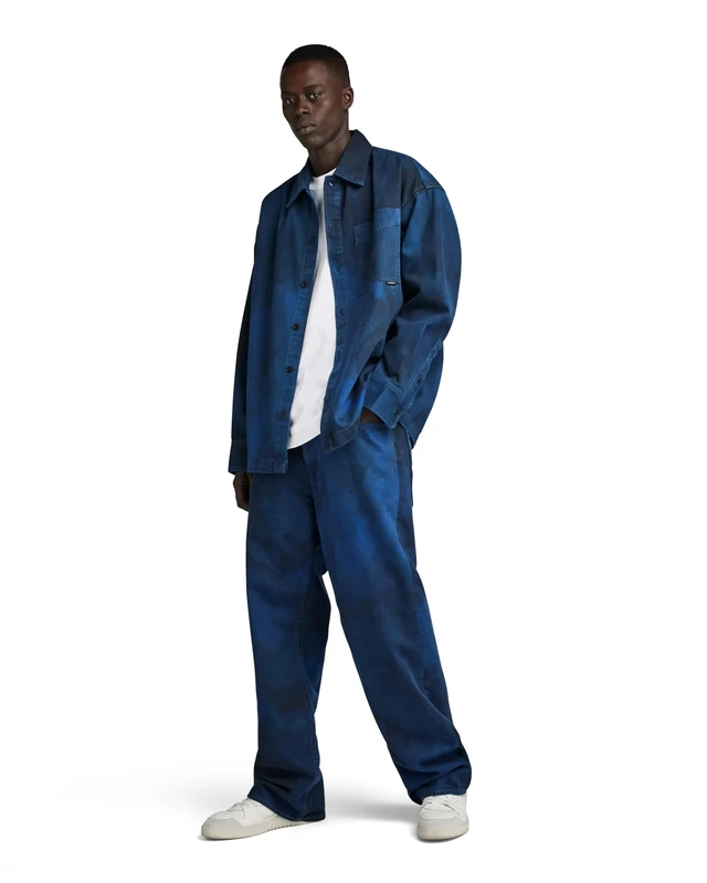 G-Star Men's Type 96 Loose Jeans, Multicolour (sea blue vintage denim wash gd D23693-D338-G266), 30W / 34L