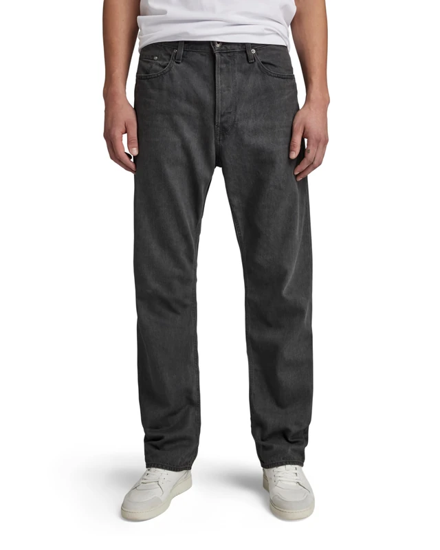 G-Star Men's Dakota Regular Straight Jeans, Grey (faded black ink D23691-D182-D358), 29W / 32L