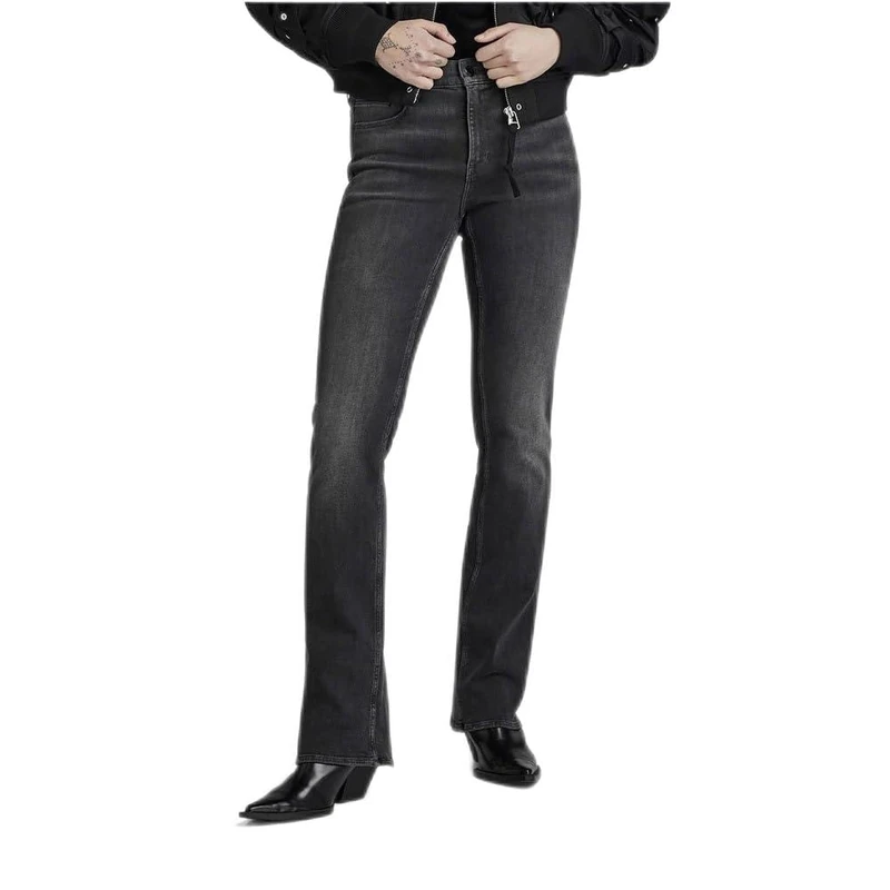 G-Star Women's Noxer Bootcut Jeans, Black (worn in black moon D21437-D431-G108), 25W / 30L