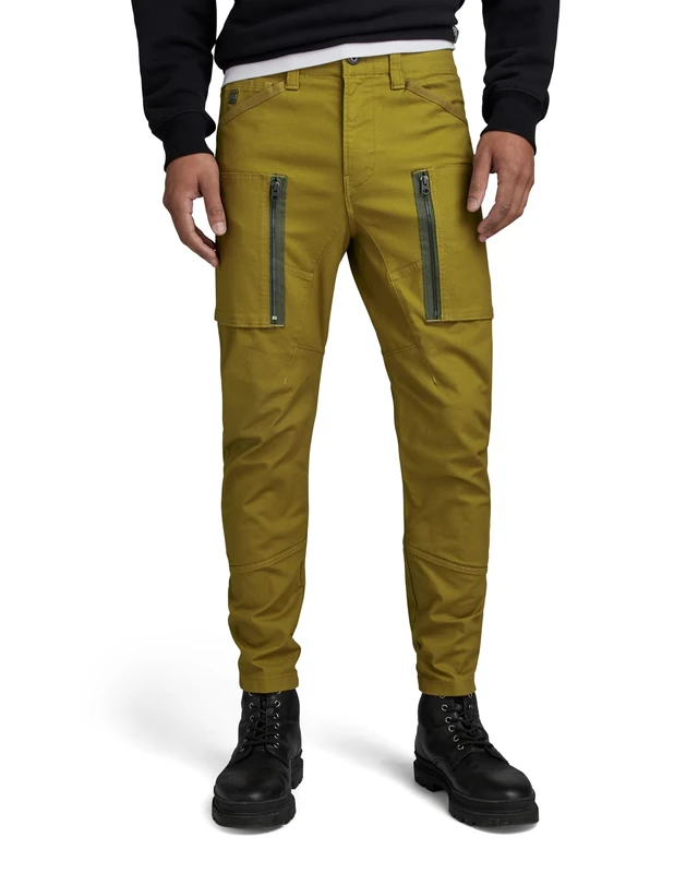 G-Star Men's Zip Pocket 3D Skinny Cargo Pants, Brown (tobacco D21975-D504-248), 28W / 32L