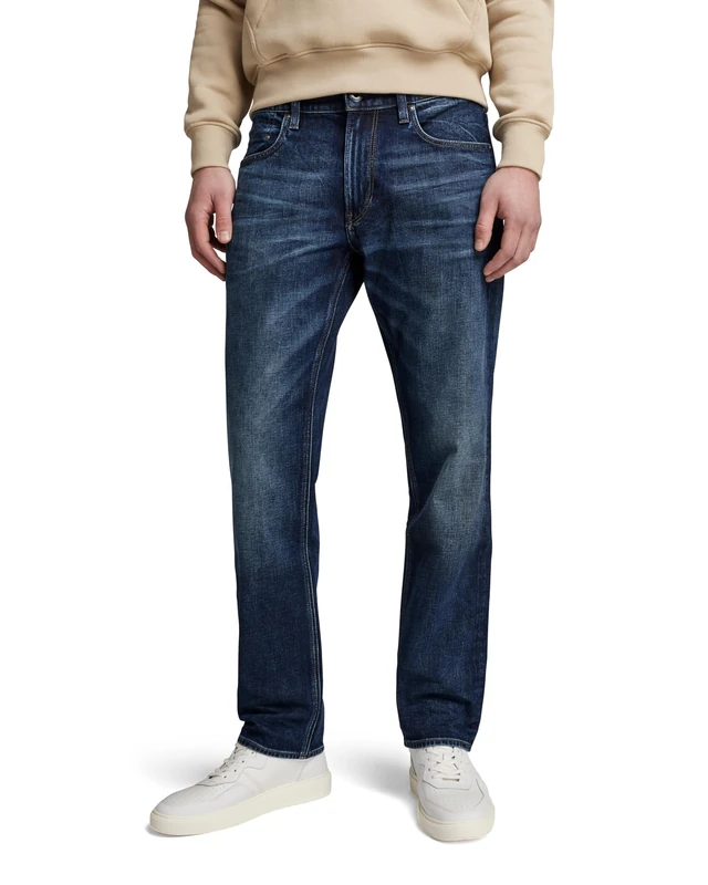 G-Star Men's Mosa Straight Jeans, Blue (worn in stratos D23692-C052-D332), 36W / 32L