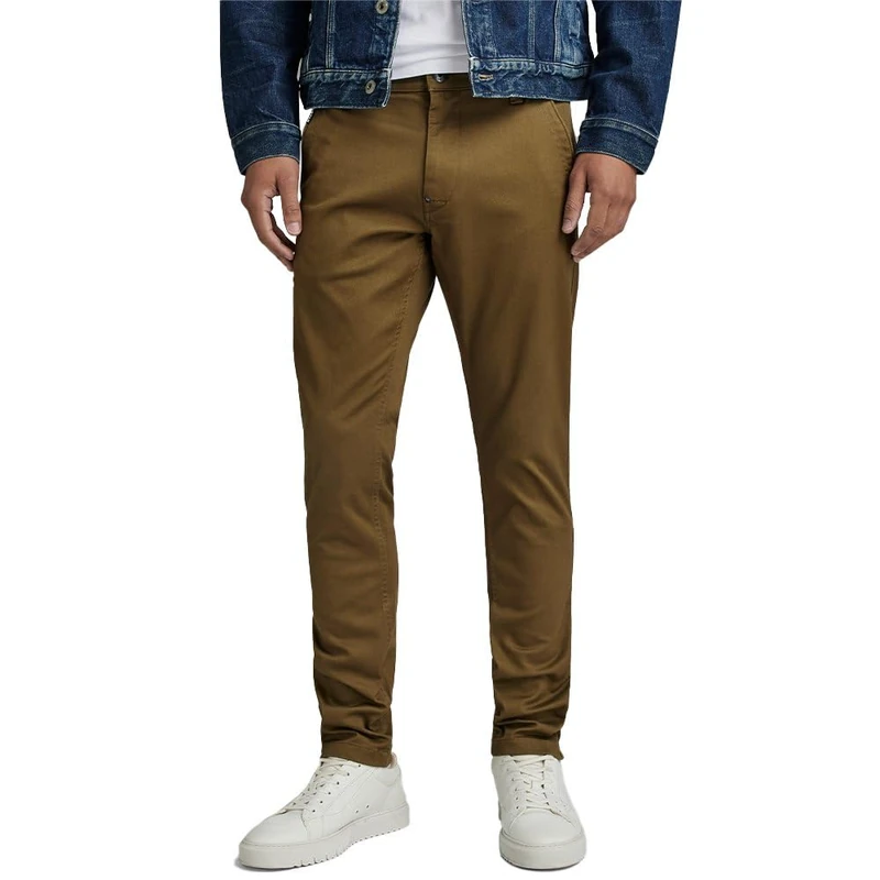 G-Star Men's Skinny Chino 2.0, Green (dark olive D21974-C105-C744), 34W / 34L