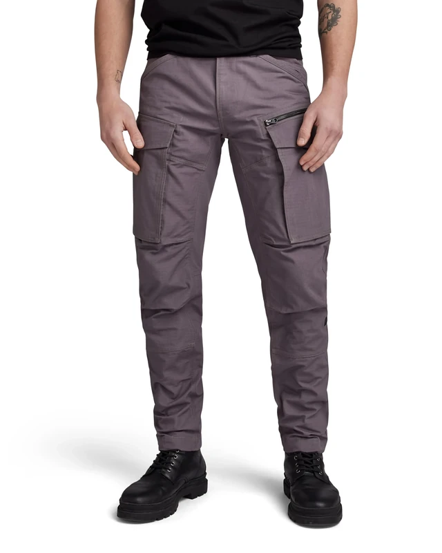 G-Star Men's Rovic Zip 3D Regular Tapered Pants, Grey (rabbit D02190-D213-G077), 29W / 34L