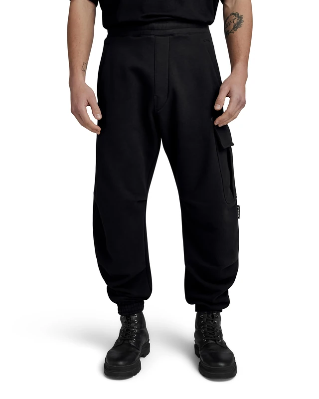 G-Star Men's 3D Utility Sweat Pants, Black (dk black D23911-D395-6484), XXL