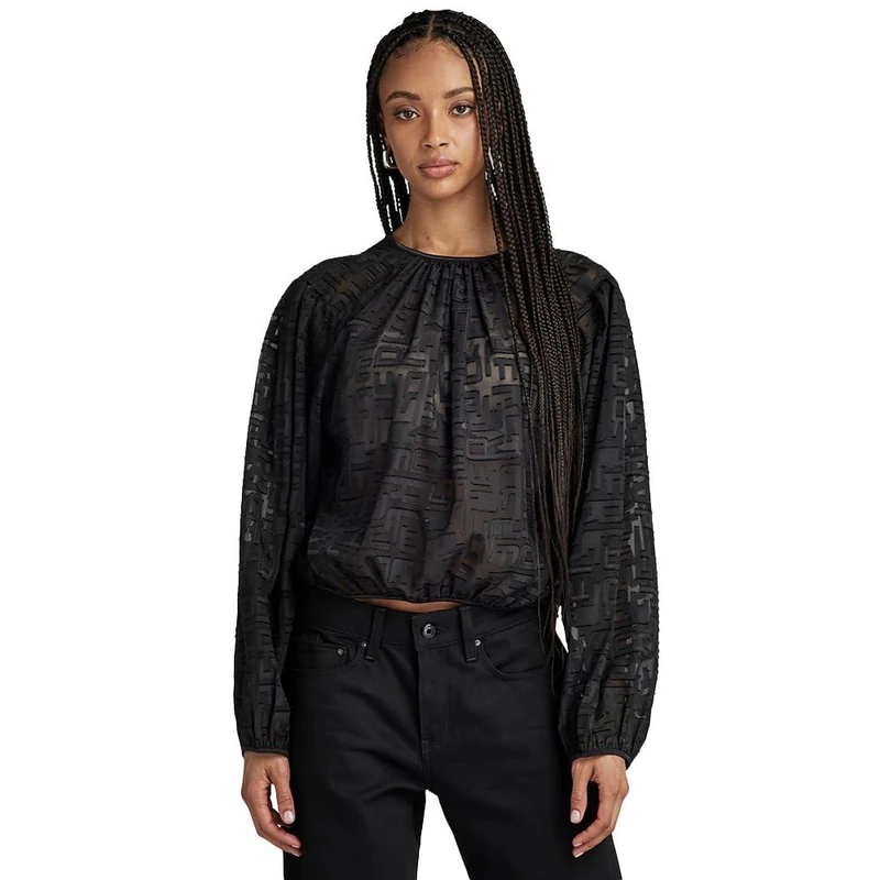 G-Star Women's Shirt Sniper Top 2.0 , Black (dk black D23818-D404-6484), XS