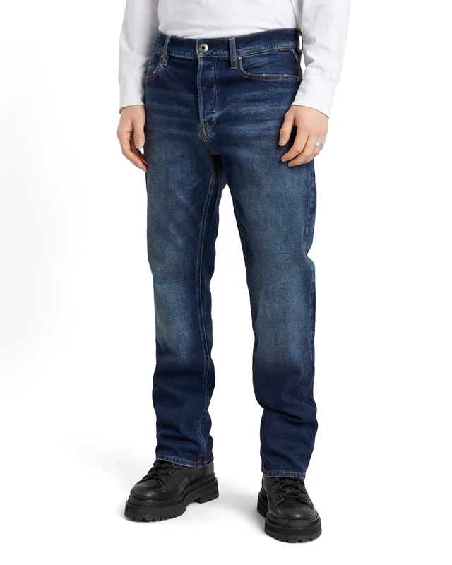 G-Star Men's Dakota Regular Straight Jeans, Blue (worn in dusk blue D23691-C052-B843), 28W / 32L