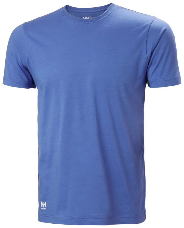 Helly Hansen Classic T-Shirt - Ribbed Collar, Side Seams, Quality Fit