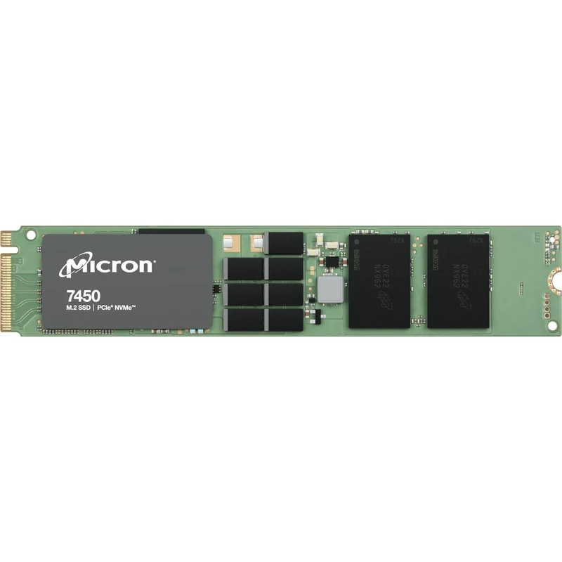 Micron SSD 7450 PRO|1.92TB|M.2|NVMe|3D NAND|Write speed 2400 MBytes/sec|Read speed 5000 MBytes/sec|TBW 3650 TB|MTBF 2000000 hours|MTFDKBG1T9TFR-1 BC1BC1ABYYYR