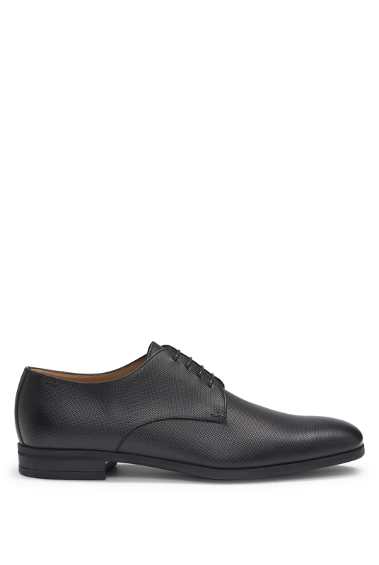 BOSS Male Kensington Derb pr N Dress Shoes - Black - 7 UK
