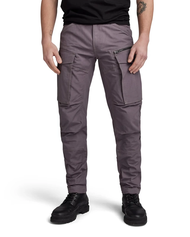 G-Star Men's Rovic Zip 3D Regular Tapered Pants, Grey (rabbit D02190-D213-G077), 34W / 32L - Image 1