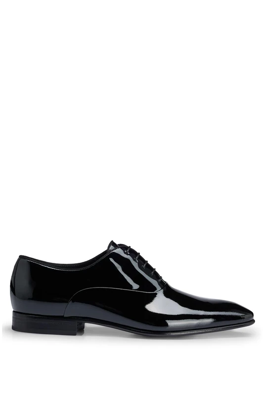 BOSS Male Evening_Oxfr_pa_N Dress Shoes Black 10 UK